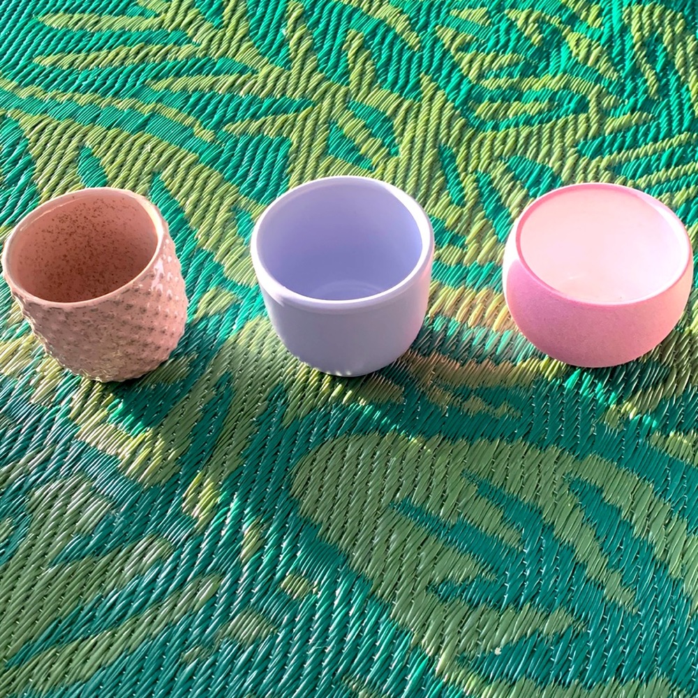 Gifts for Mom 🌸✨ Bundle of 3 mini planters